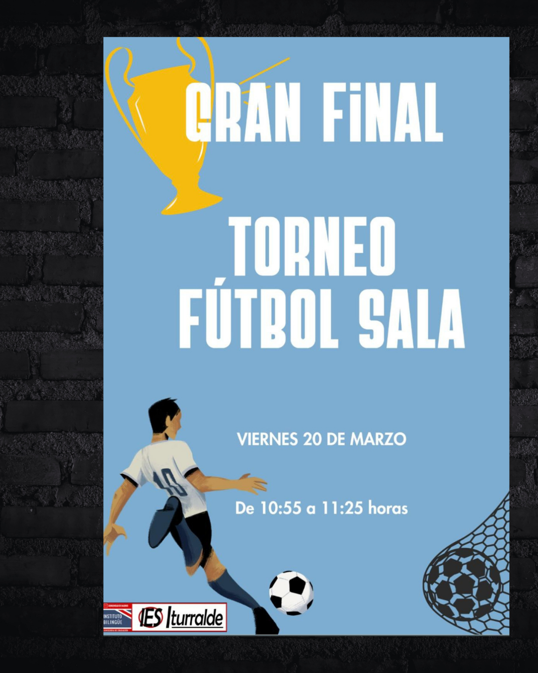 IES ITURRALDE: Ganadores de la Final de Fútbol Sala 2026